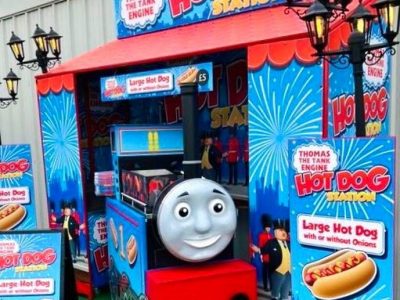 thomas hot dog station